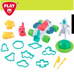 Manualidades Niños: Juego de Plastilina PlayGo Aventura Espacial - Compra online en MegaJuguetes 2