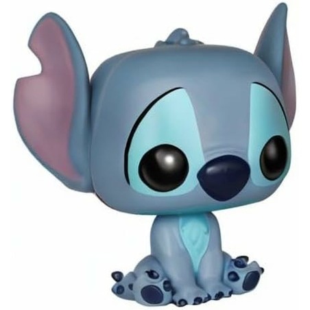 Figura Stitch azul vinilo de alta calidad