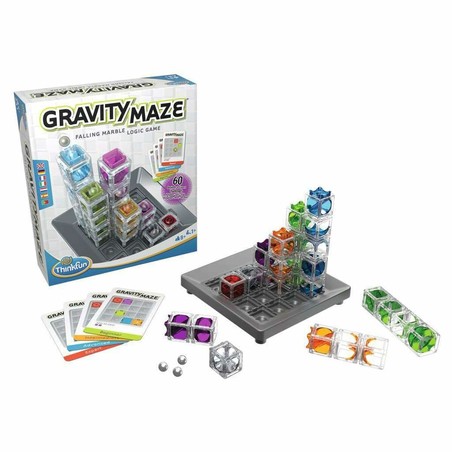 El Gravity Maze en acción, demostración de un circuito