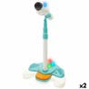 Micrófono karaoke infantil Winfun con luces y soporte ajustable