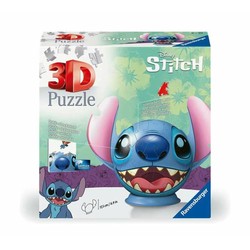 Puzzle 3D Stitch Ravensburger montado, personaje Disney 2
