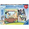 Puzzles infantiles Bluey Ravensburger, set de 3 para niños
