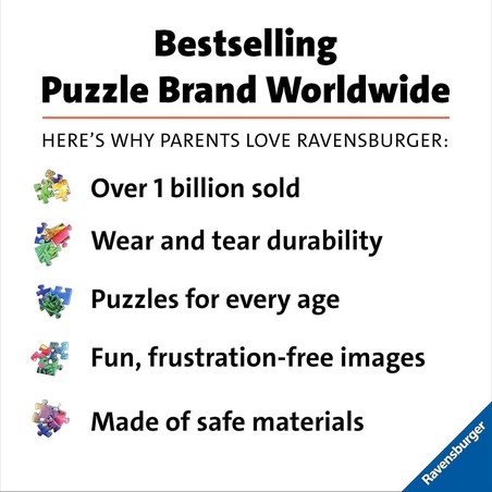 Juego de 3 puzzles Bluey, ideal para la concentración infantil