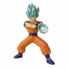 Figura Acción Dragon Ball Goku SS Blue Bandai, pose dinámica