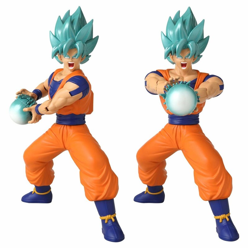Goku Super Saiyan Blue figura de acción, héroe Saiyan