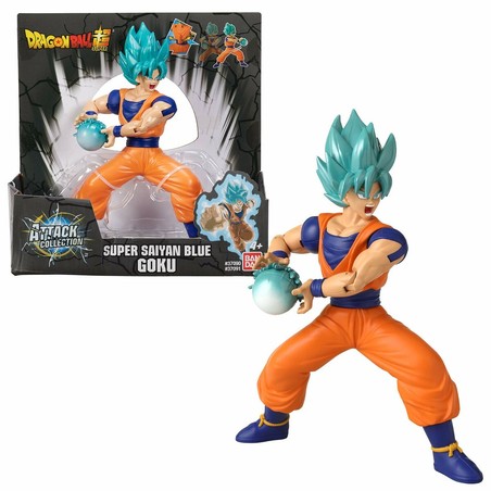 Figura Acción Dragon Ball Goku SS Blue Bandai, lista para la aventura
