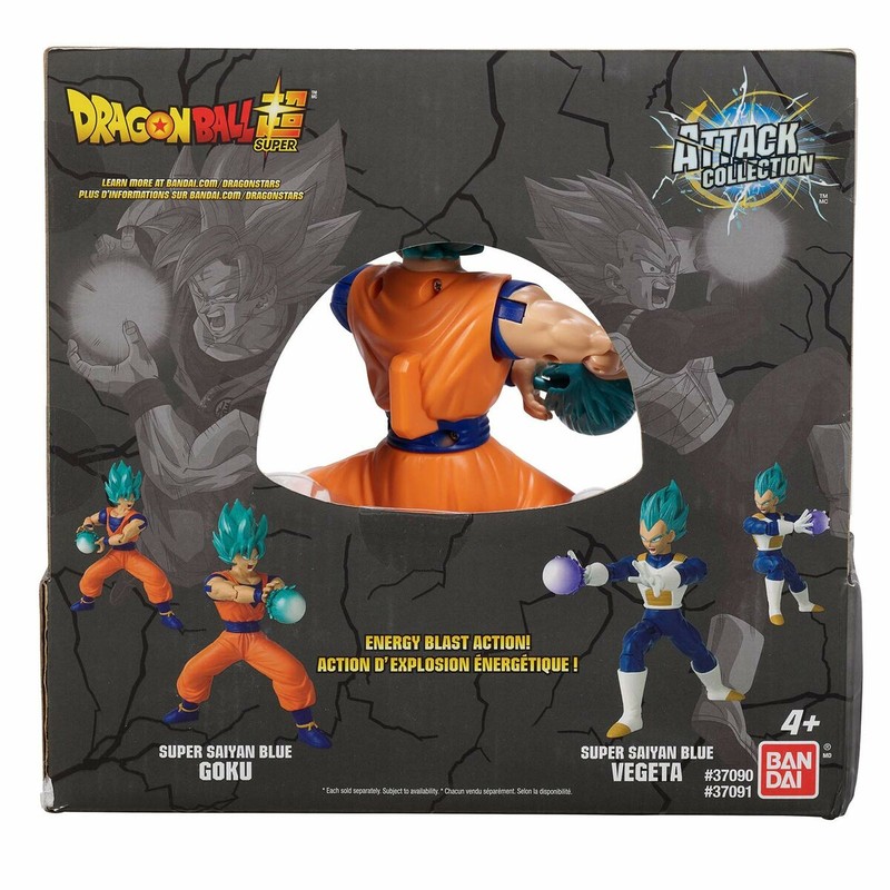 Goku Super Saiyan Blue figura de acción, listo para el Kamehameha