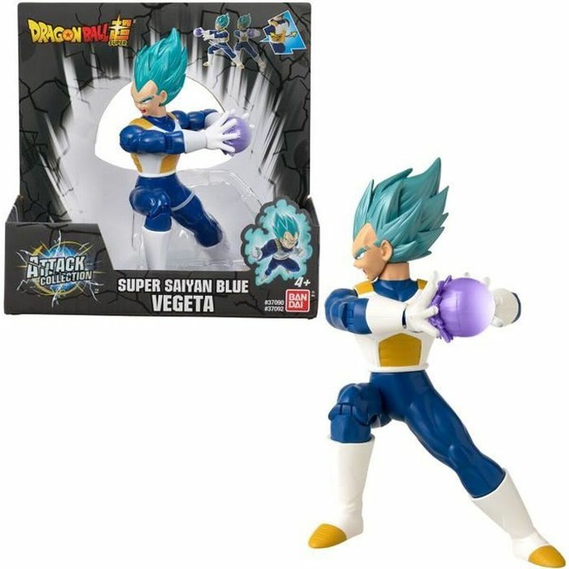 Detalle de figura de acción Vegeta para coleccionistas