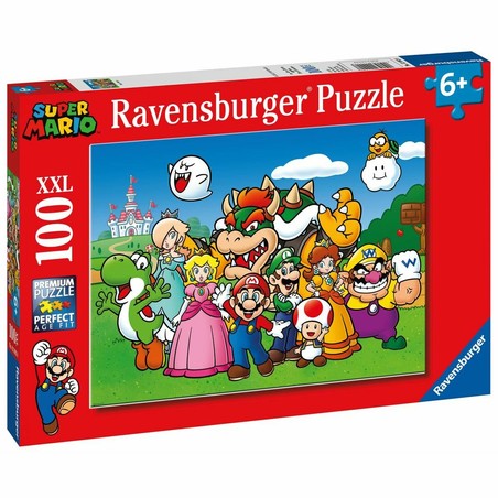 puzzle 100 piezas educativo Super Mario Fun