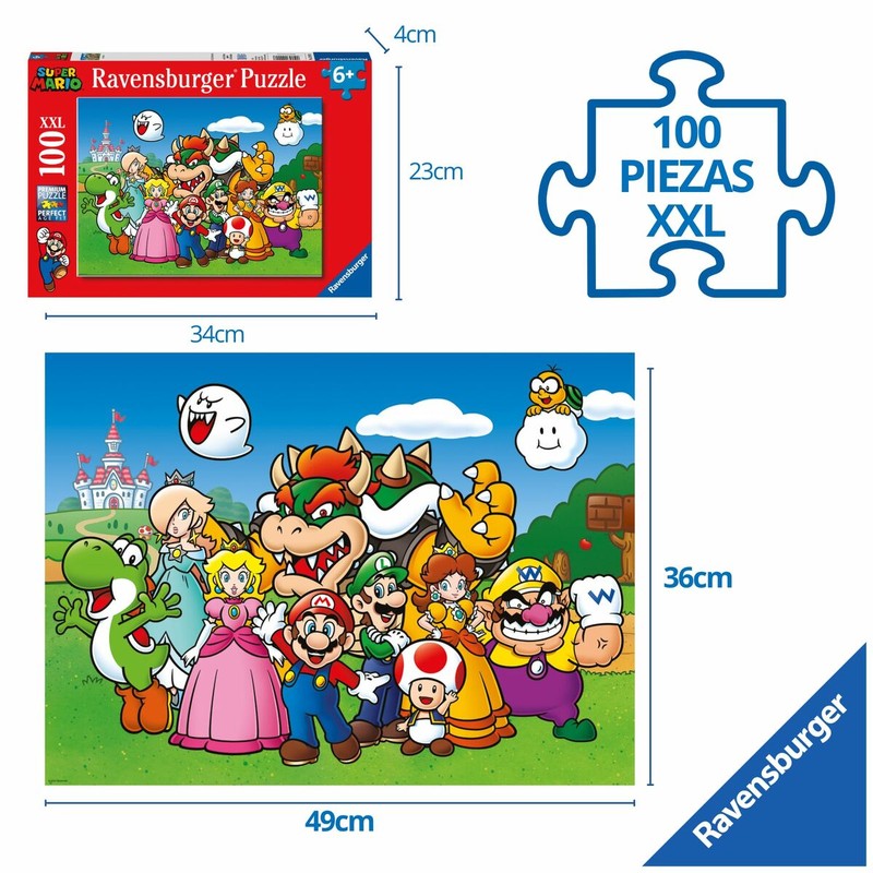 puzzle Super Mario Bros para niños 6 años