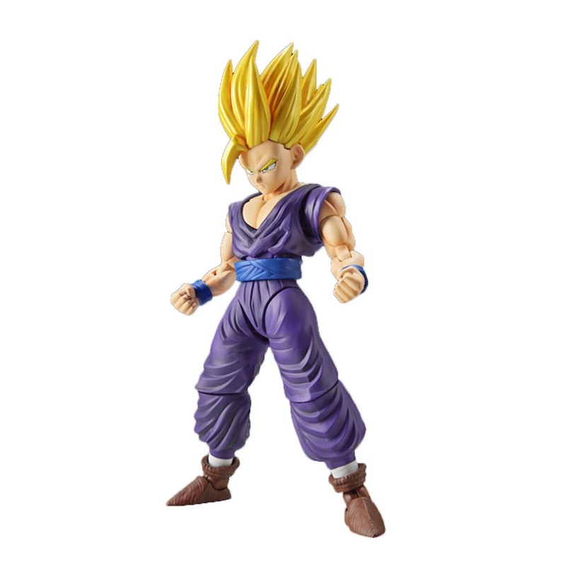 Figura Gohan Super Saiyan 2 Bandai en pose de ataque
