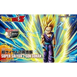 Figura Gohan Super Saiyan 2 Bandai en pose de ataque 2