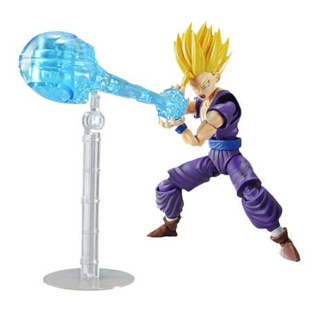 Bandai figuras DBZ, vista trasera de Gohan Super Saiyan 2