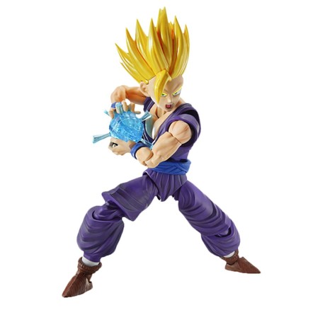 Colección Dragon Ball Super, figura Gohan Super Saiyan 2 en su caja