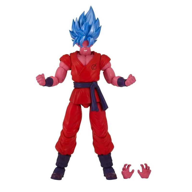 Figura Bandai Dragon Ball Super, detalles de Goku SS Blue Kaioken