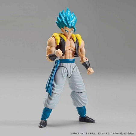 Figura Gogeta, diseño intrincado para **juguete construcción motricidad fina**.