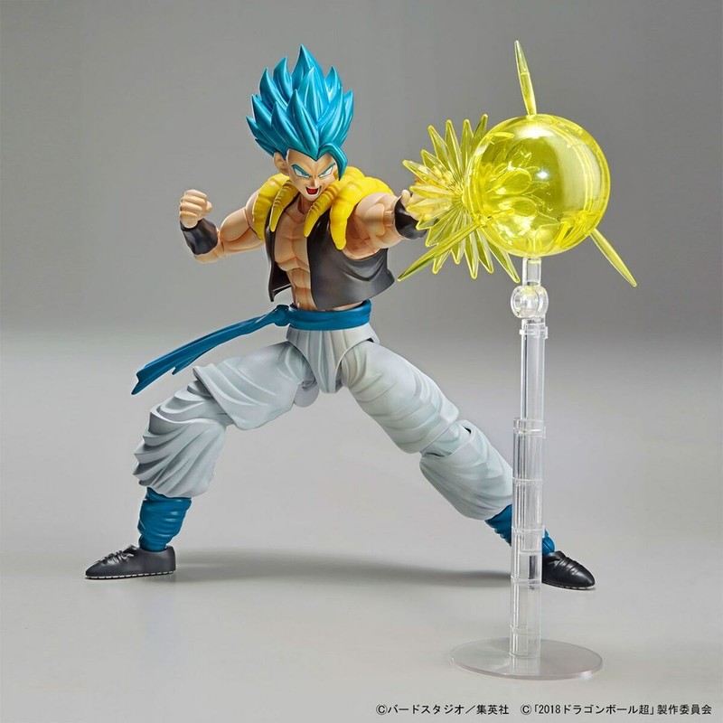Figura Gogeta de Bandai, ideal para coleccionistas que buscan 'construir' su exhibición.