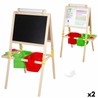 Juguetes construcción niños pizarra caballete