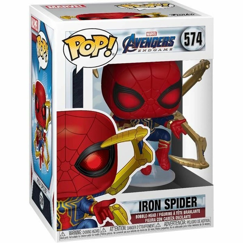 Funko Pop Iron Spider figura coleccionable Marvel