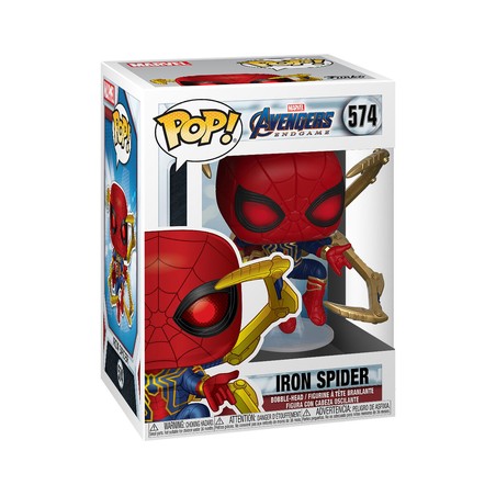 Funko Pop Iron Spider, perfecto para decorar cualquier espacio