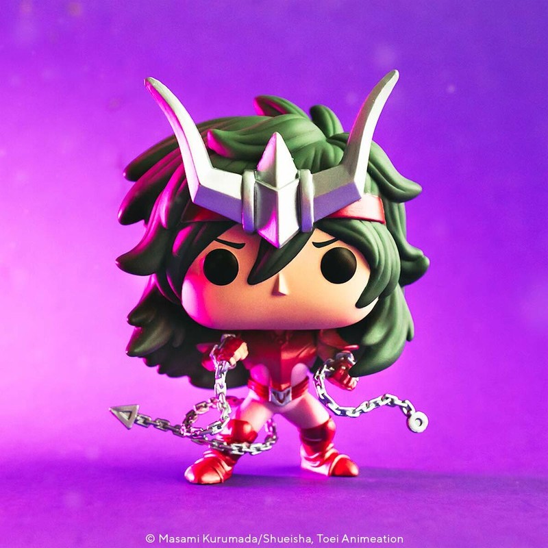 Figura Funko Pop Shun Andrómeda de Saint Seiya frontal