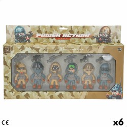 Set Soldados Juguete Colorbaby, 6 figuras de acción militar