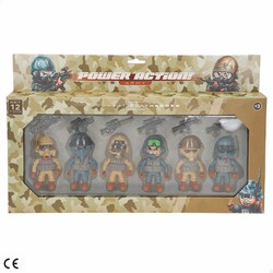 Set Soldados Juguete Colorbaby, 6 figuras de acción militar 2