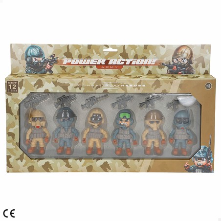 Figuras Acción Militar para niños con accesorios de combate
