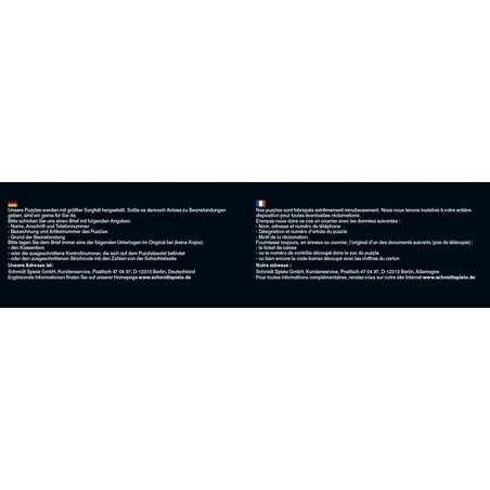 Puzzle de cartón calidad, vista de las piezas sueltas y su textura