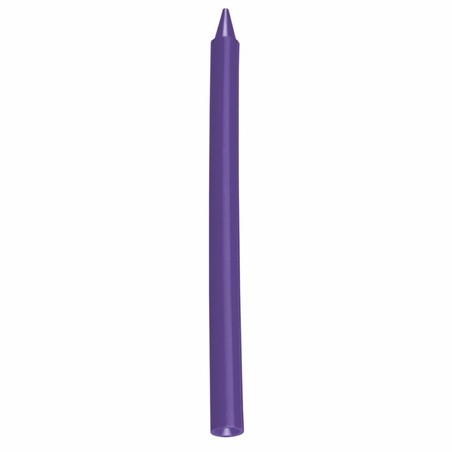 Ceras de colores Jovi violeta para manualidades niños, pack 25 unidades