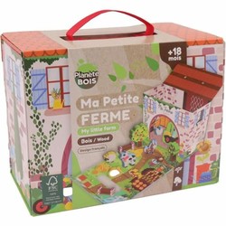 Juguetes construcción niños - Playset Granja de Madera Planete bois 2